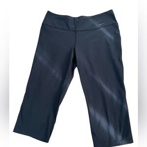 Nike Black Athletic Capris XL